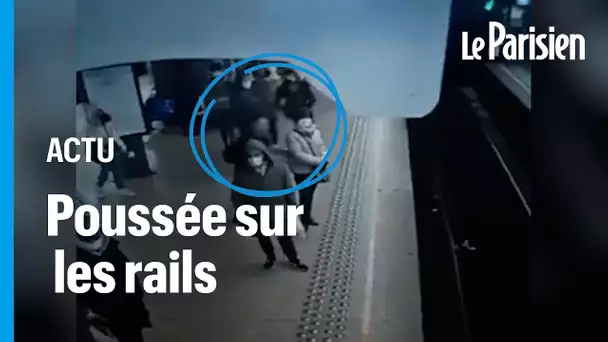 Belgique: une personne poussée sur les rails du métro. Miracle, la rame s'arrête à temps