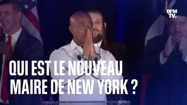 Qui est Eric Adams, le nouveau maire démocrate de New York ?