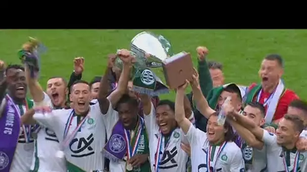 Football : St Etienne victorieux en finale de la coupe Gambardella face au TFC