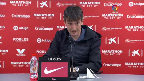 Rueda de prensa Sevilla FC vs SD Huesca