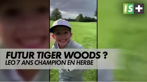 Léo, 7 ans, champion en herbe