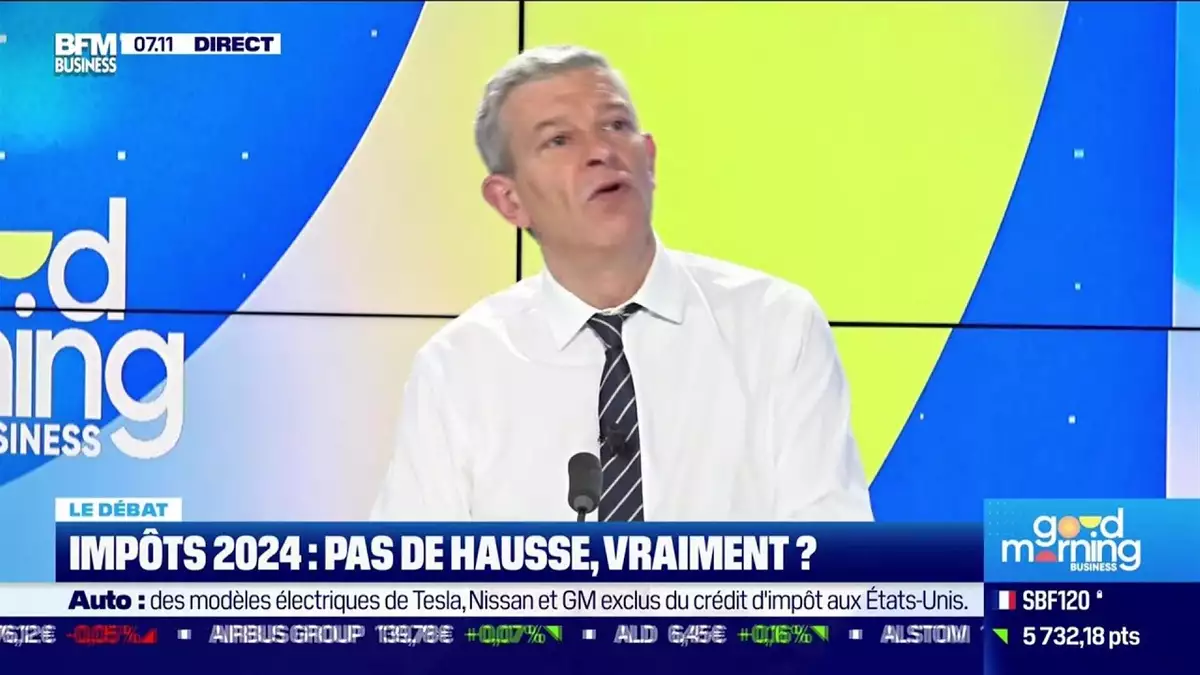 Nicolas Doze face à Jean-Marc Daniel : Impôts 2024, pas de hausse ...