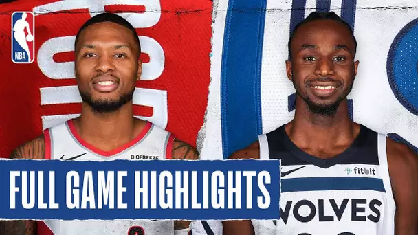 TRAIL BLAZERS at TIMBERWOLVES | FULL GAME HIGHLIGHTS | January 9, 2020