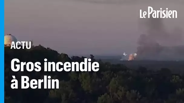 Berlin : un dépôt de munition explose et met le feu à la forêt de Grunewald