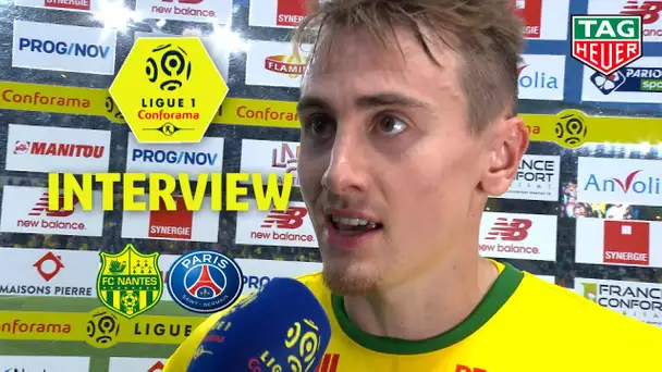 Interview de fin de match :FC Nantes - Paris Saint-Germain ( 3-2 )  / 2018-19