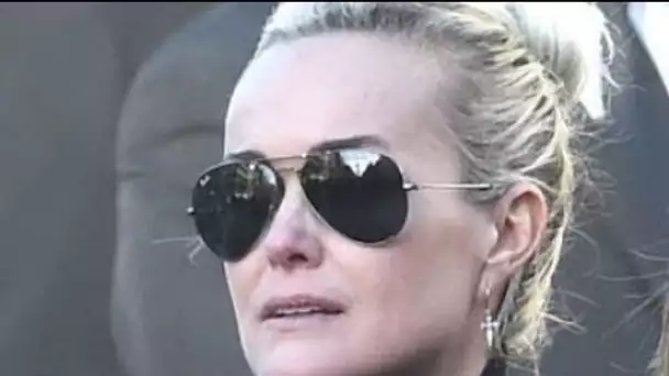 "Je suis tombée par terre et...", Laeticia Hallyday au coeur d'une agression, elle...