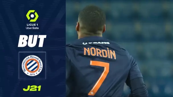 But Arnaud NORDIN (89' - MHSC) MONTPELLIER HÉRAULT SC - PARIS SAINT-GERMAIN (1-3) 22/23