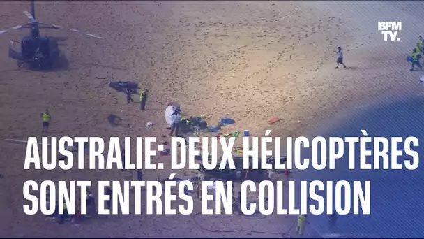 Deux hélicoptères sont entrés en collision près d’un parc d’attraction en Australie