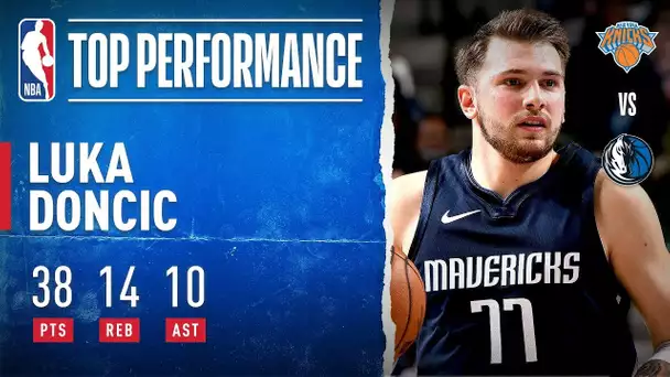 Luka Records Career-High In PTS & 4th Triple-Double Of Season