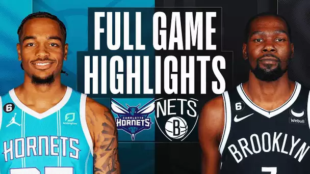 HORNETS at NETS | NBA FULL GAME HIGHLIGHTS | December 7, 2022