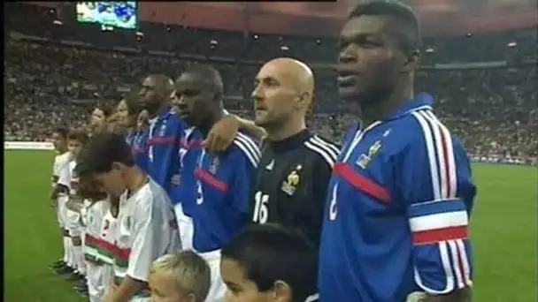 Football:  France / Algérie  - Archive INA