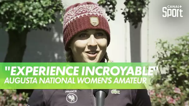 Roussin-Bouchard : "énorme d'être ici" - Augusta National Women's Amateur