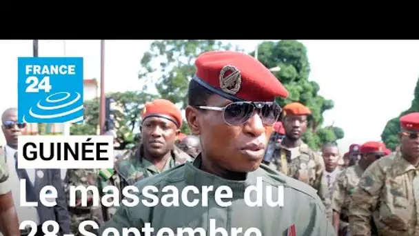 Massacre du 28-Septembre en Guinée : l'ex-dictateur Camara incarcéré avant le procès • FRANCE 24