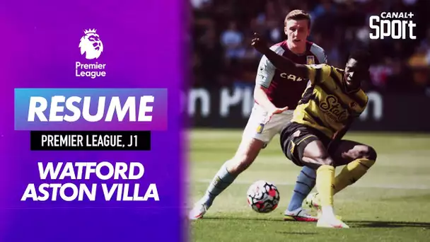 Le résumé de Watford / Aston Villa - Premier League / J1