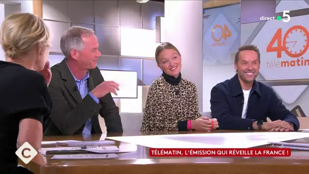 Télématin fête ses 40 ans, retour sur les meilleurs moments - C à Vous l’intégrale - 05/02/2025