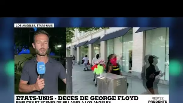 Mort de George Floyd : à Los Angeles, manifestations et pillages de boutiques de luxe