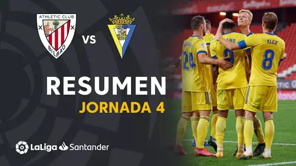 Resumen de Athletic Club vs Cádiz CF (0-1)