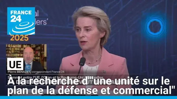 À Bruxelles, les Vingt-sept à la recherche d'"une unité sur le plan de la défense et commercial"