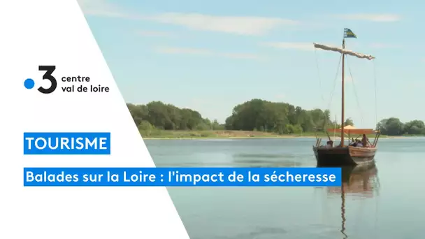 Sécheresse : impact sur l'activité touristique des bateliers de Loire