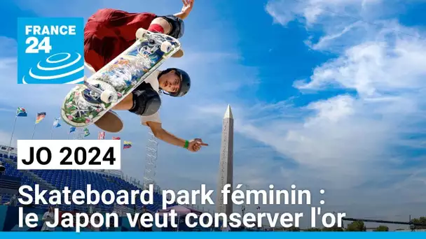 JO 2024 : skateboard, le Japon veut conserver l'or • FRANCE 24