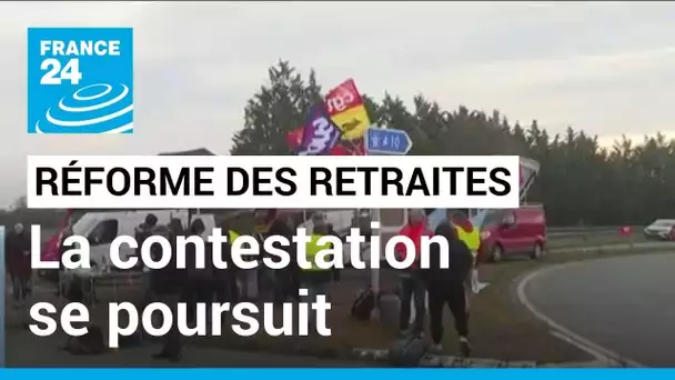 France : la contestation contre la réforme des retraites se poursuit • FRANCE 24