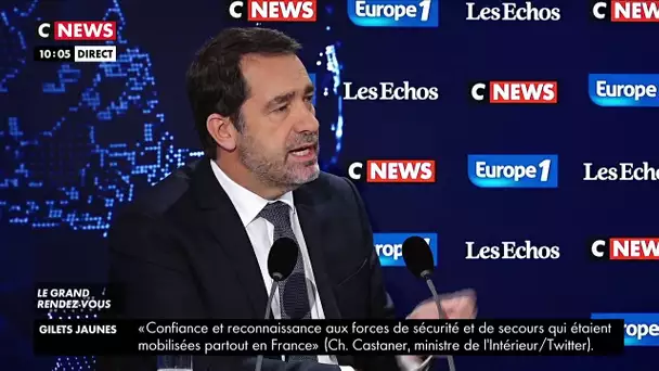 Stèle attaquée : «On peut être imbécile, brute et voyou» dénonce Christophe Castaner #LeGrandRDV