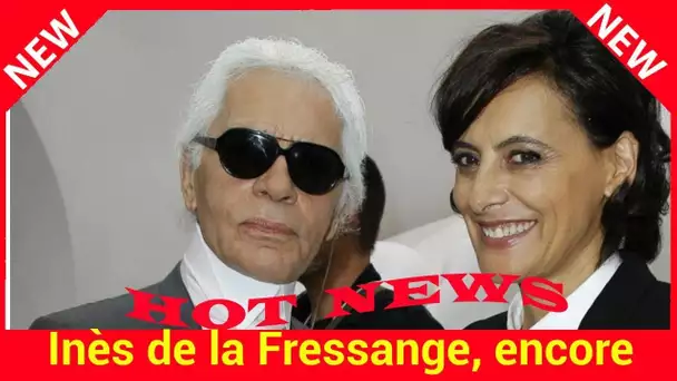 Inès de la Fressange, encore amusée par sa première rencontre avec Karl Lagerfeld