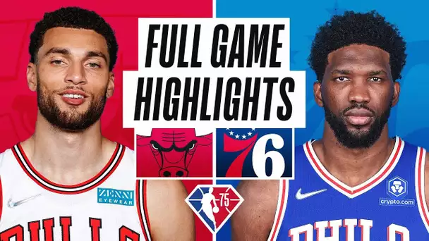 BULLS at 76ERS | FULL GAME HIGHLIGHTS | November 3, 2021