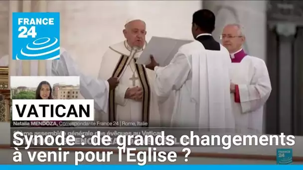 Synode au Vatican : de grands changements à venir pour l'Eglise ? • FRANCE 24