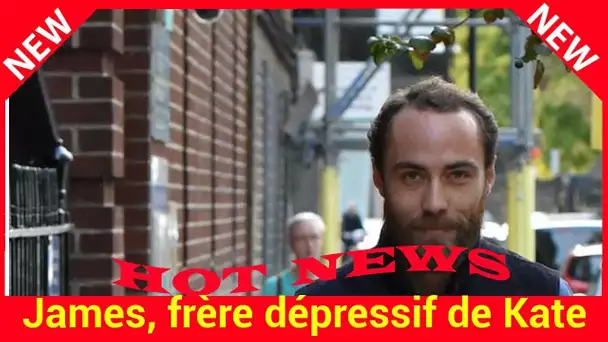 James Middleton, frère dépressif de Kate, met mal à l’aise avec un cliché un peu glauque