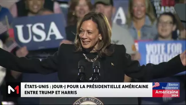 ÉTATS-UNIS : JOUR-J POUR LA PRÉSIDENTIELLE AMÉRICAINE ENTRE TRUMP ET HARRIS