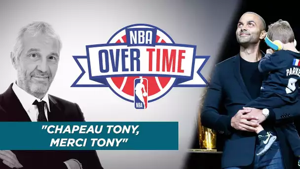 Overtime : Retour sur la cérémonie hommage à Tony Parker