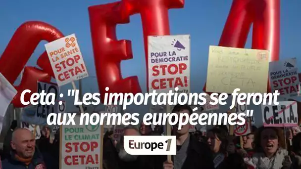 Christian Saint-Etienne sur le CETA : "Les importations se feront aux normes européennes"