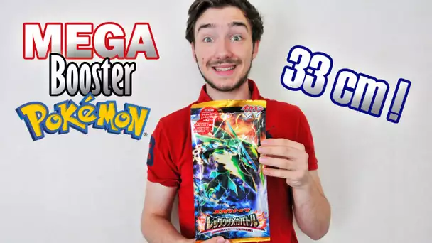 Ouverture d&#039;un MEGA BOOSTER POKEMON XY RAYQUAZA ! CARTE POKEMON ULTRA-RARE EN MASSE !