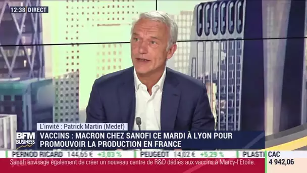 Patrick Martin (Medef): Comment défendre la souveraineté de la France et de l'Europe ?