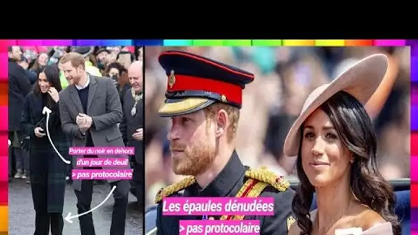 Meghan Markle : toutes les fois où elle n'a pas respecté le protocole