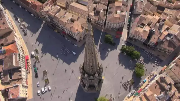 Bordeaux : la flèche Saint Michel en travaux de restauration pour 5 ans