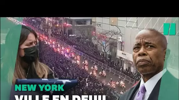 L'hommage grandiose de New York à un policier tué à 22 ans