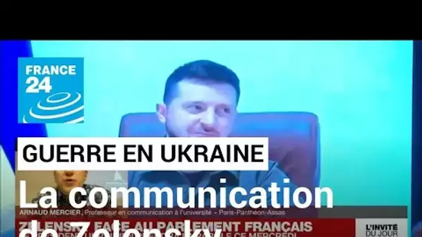 Guerre en Ukraine : la stratégie offensive de Volodymyr Zelensky auprès des parlements occidentaux