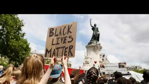 Black Lives Matter : plusieurs milliers de manifestants réunis contre le racisme à Paris