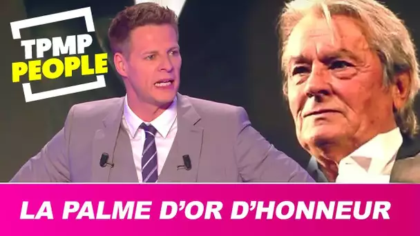 Doit-on annuler la Palme d'honneur d'Alain Delon ? Débat houleux dans TPMP People