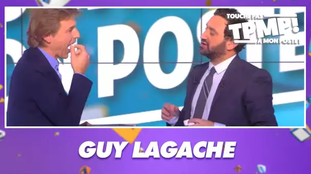 Le jeu de dégustation de Cyril Hanouna et Guy Lagache