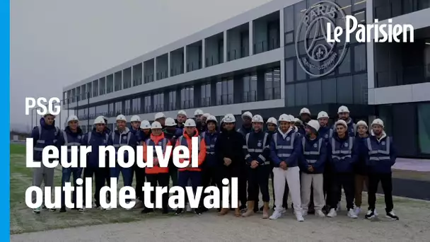 PSG : les joueurs visitent leur nouveau centre d’entraînement