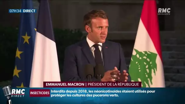 Liban: Emmanuel Macron veut une transparence totale dans l'acheminement de l’aide humanitaire
