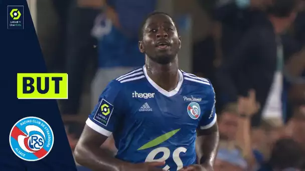 But Ibrahima SISSOKO (75' - RCSA) RC STRASBOURG ALSACE - LOSC LILLE (1-2) 21/22