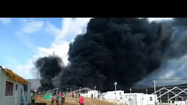 Le camp de migrants de Lipa, en Bosnie, ravagé par un incendie