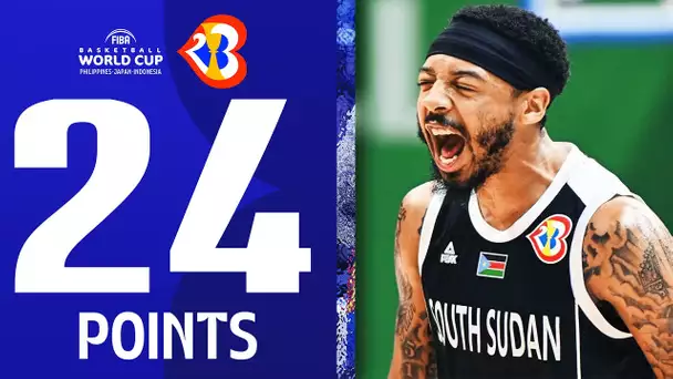 Reining G-League MVP Carlik Jones GOES OFF For 24 PTS In The South Sudan W! #FIBAWC