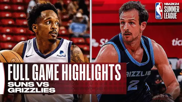 GRIZZLIES vs SUNS | NBA SUMMER LEAGUE | FULL GAME HIGHLIGHTS