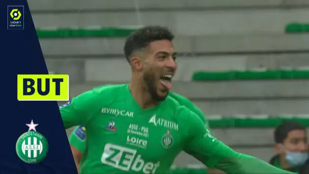 But Denis BOUANGA (23' - ASSE) AS SAINT-ÉTIENNE - PARIS SAINT-GERMAIN (1-3) 21/22