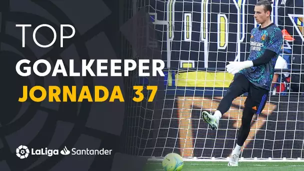 LaLiga Best Goalkeeper Jornada 37: Andriy Lunin